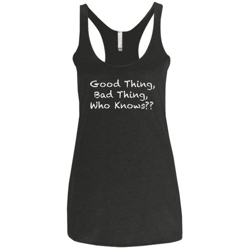 NL6733 Next Level Ladies' Triblend Racerback Tank