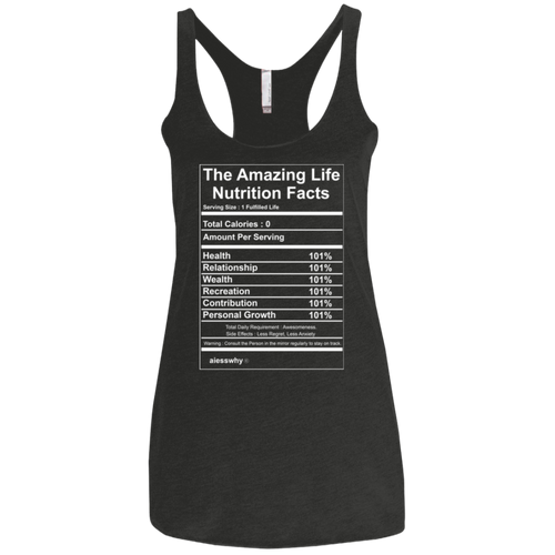 NL6733 Next Level Ladies' Triblend Racerback Tank